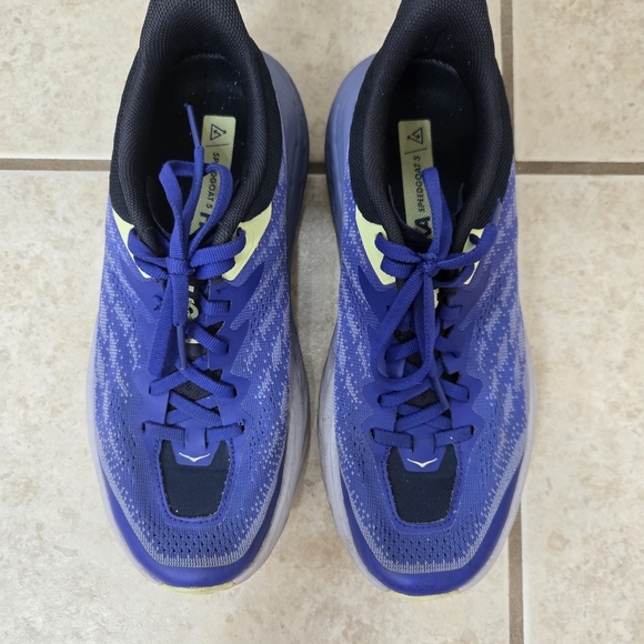 Hoka One One Blue Athletic Shoes - Picture 1 of 6